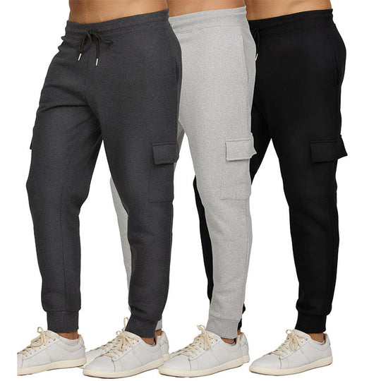 Damen nan schmal geschnittene Cargo-Jogginghose mit ergonomischen Nähten elastischem Komfortbund und aufgesetzter Klappentasche EB