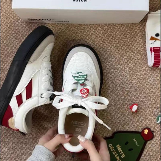 Damen Freizeit-Sneaker mit dämpfender Sohle und modischem Design EB
