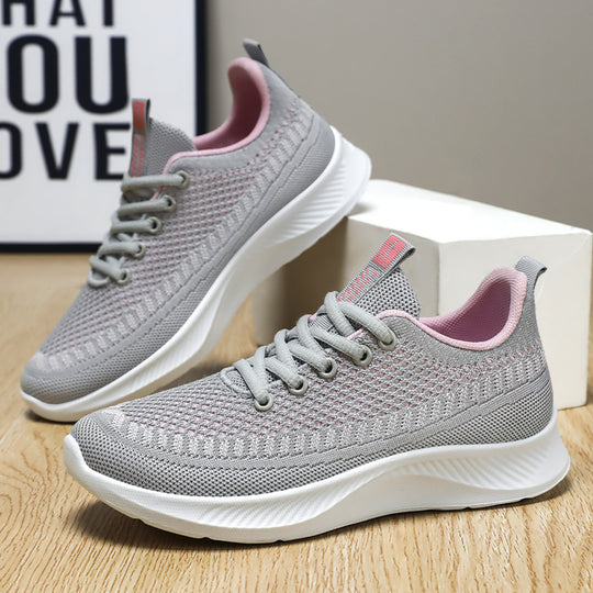 Damen atmungsaktive Sportschuhe mit flexiblem Sohlendesign EB