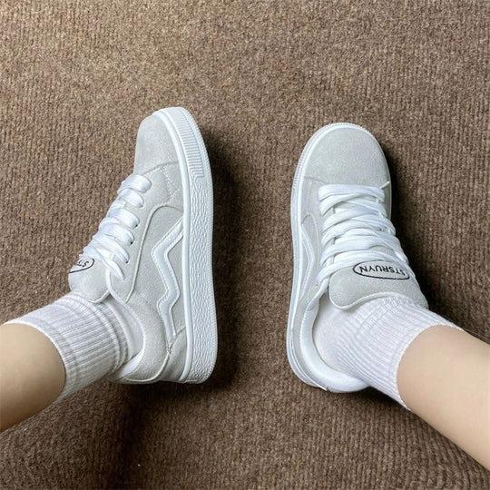 Damen modische Sneakers mit rutschfester Sohle und gepolsterter Innensohle EB