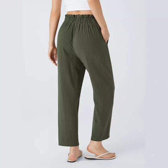 Damen Hochwertige Stoffhose EB