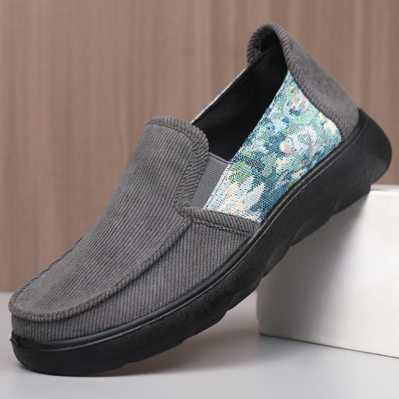 Damen Elegante Slip-On Freizeitschuhe mit atmungsaktivem Obermaterial und rutschfester Sohle EB