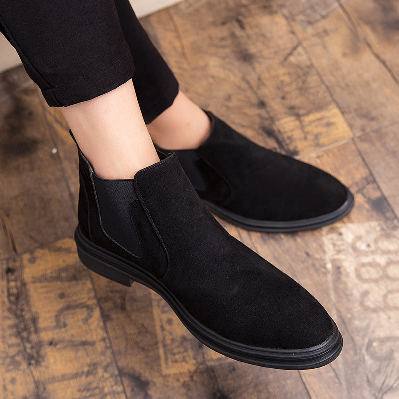 Damen Elegante Chelsea-Stiefel mit seitlichem Reißverschluss und bequemer Innensohle EB