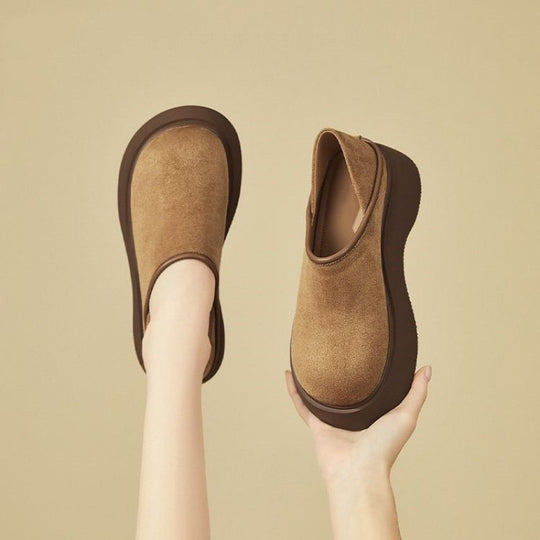 Damen Komfortable Slip-On Sneakers EB