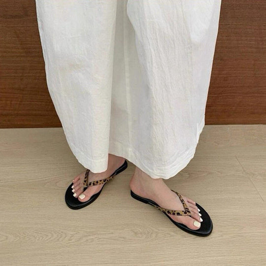 Damen Zehentrenner-Sandalen mit ergonomischem Fußbett und flexibler Sohle EB