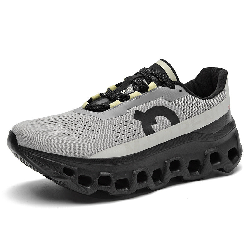 Herren dämpfender Performance-Laufschuh mit innovativer Luftkammersohle und atmungsaktivem Mesh-Obermaterial EB