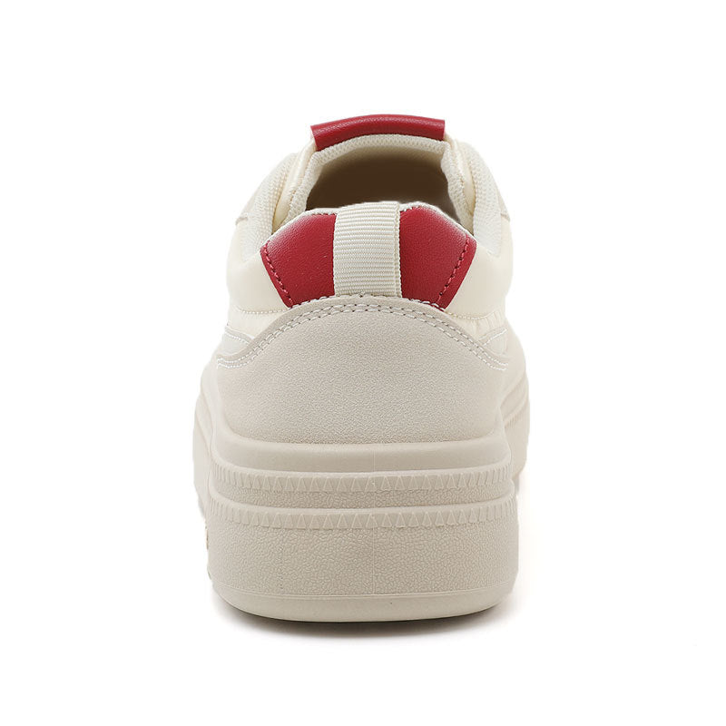 Damen sportliche Plateau-Sneaker mit modischem Design und bequemer Dämpfung EB