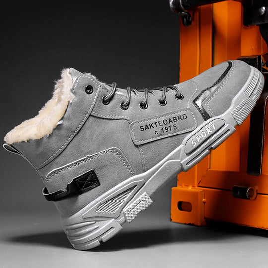 Damen warme Winterstiefel mit weichem Innenfutter und rutschfester Sohle EB