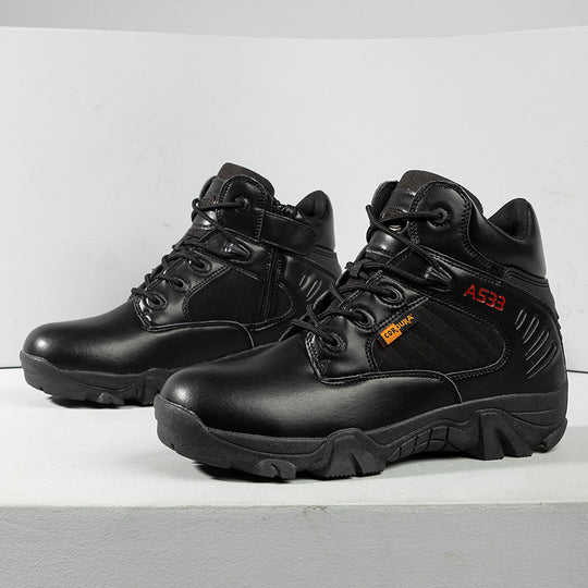 Herren Hochleistungs-Trekkingstiefel mit griffiger Sohle und atmungsaktiver Konstruktion EB