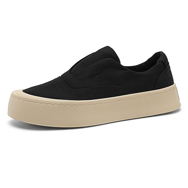 Damen Modische Slip-On Sneakers mit atmungsaktivem Obermaterial und dämpfender Laufsohle EB