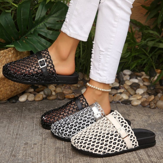 Damen Komfortable und luftige Slipper EB