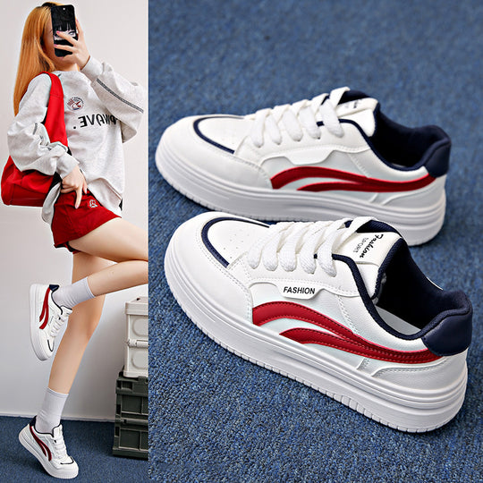 Damen Modische Freizeitsneakers mit dämpfender Sohle EB