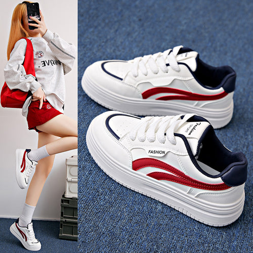 Damen Modische Freizeitsneakers mit dämpfender Sohle EB