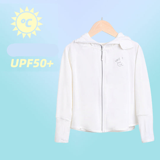 Damen Sportliche UV-Schutzjacke mit Kapuze EB