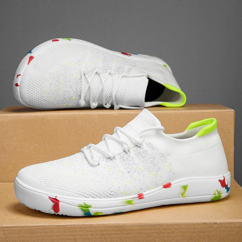 Damen Freizeit-Sneaker mit atmungsaktiver Mesh-Oberfläche und stoßdämpfendem Fußbett EB