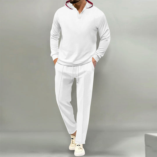 Herren lässiges Hoodie-Set mit innovativem Design und atmungsaktiven Eigenschaften EB