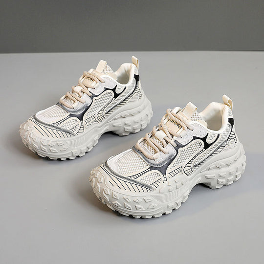 Damen Sportliche Trend Sneakers EB