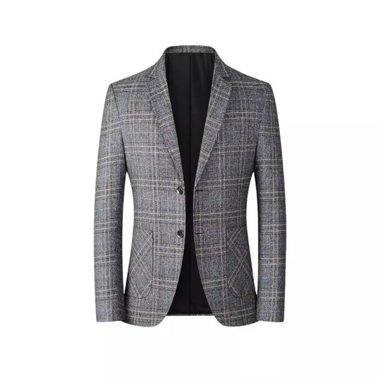 Damen elegante kariert Blazer EB