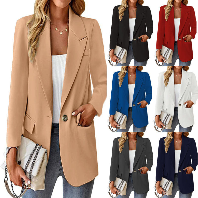 Damen eleganter Oversize-Blazer EB