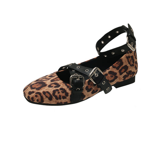 Damen Ballerinas mit verstellbaren Schnallen und elegantem Design EB