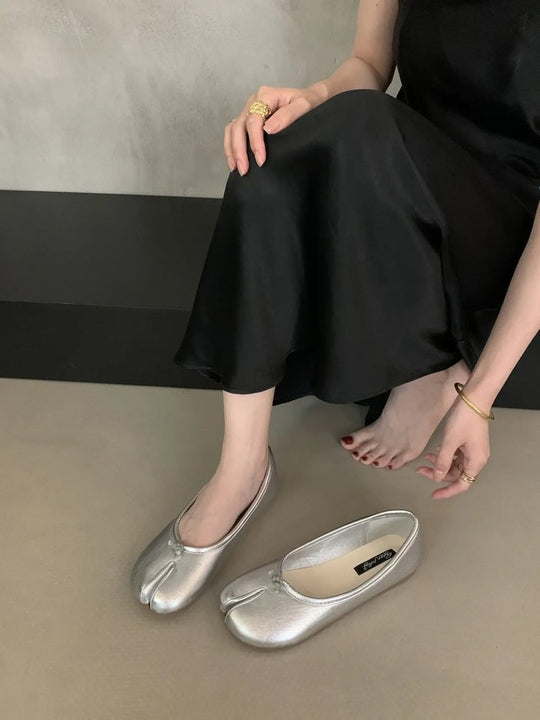 Damen Ballerina-Pantoletten mit innovativem Design und weichem Innenfutter EB
