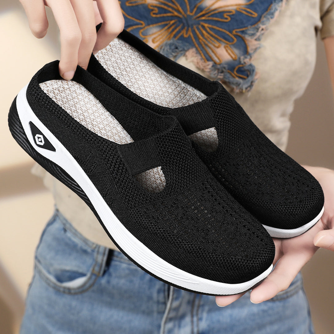 Damen Atmungsaktive Freizeit-Clogs mit rutschfester Sohle EB