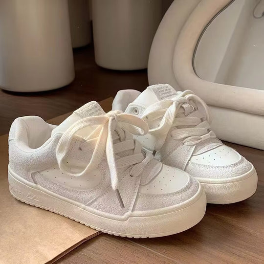 Damen bequeme Sneakers mit weichem Obermaterial und optimaler Dämpfung EB
