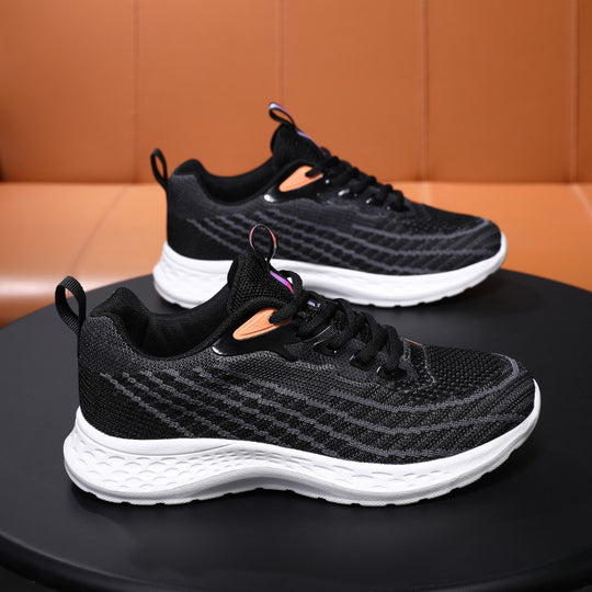Damen Leichte Laufschuhe mit atmungsaktivem Obermaterial und stoßdämpfender Sohle EB