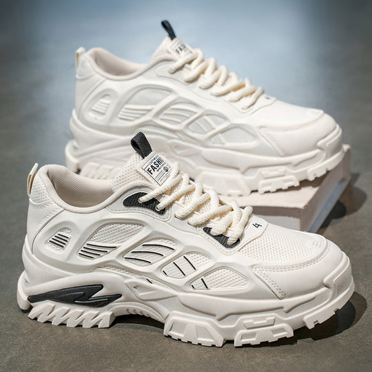 Damen Innovative Laufschuhe mit dämpfender Sohle und atmungsaktivem Mesh-Obermaterial EB