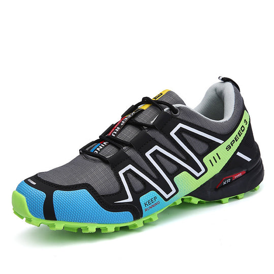Damen Trailrunning-Schuhe mit rutschfester Sohle und atmungsaktiver Mesh-Oberfläche EB