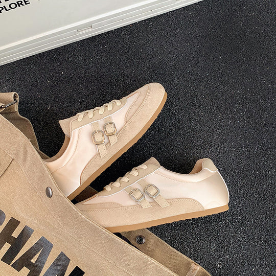 Damen Sportliche Sneakers mit hochwertigem Wildleder und ergonomischem Design EB