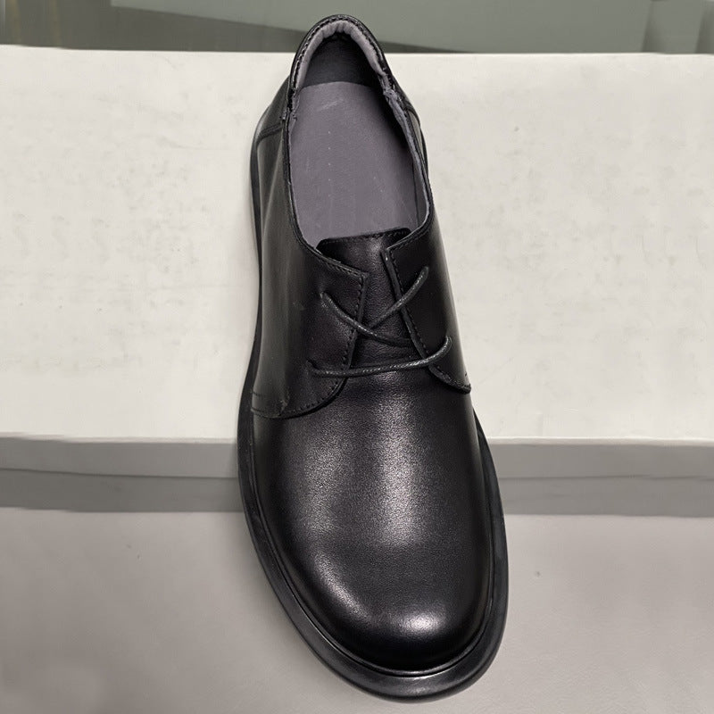 Damen Bequeme Schnürschuhe aus hochwertigem Kunstleder mit rutschfester Sohle EB