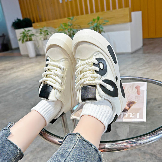 Damen modische Sneakers mit einzigartigem Design und bequemer Sohle EB