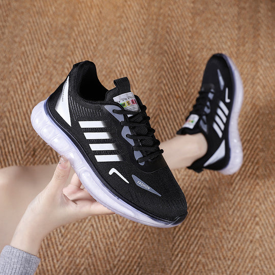Damen Sportliche Laufschuhe mit atmungsaktivem Obermaterial und dämpfender Sohle EB