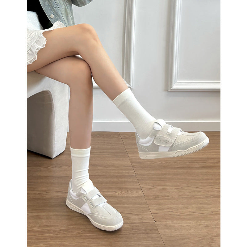 Damen Bequeme Sneakers mit Klettverschluss EB