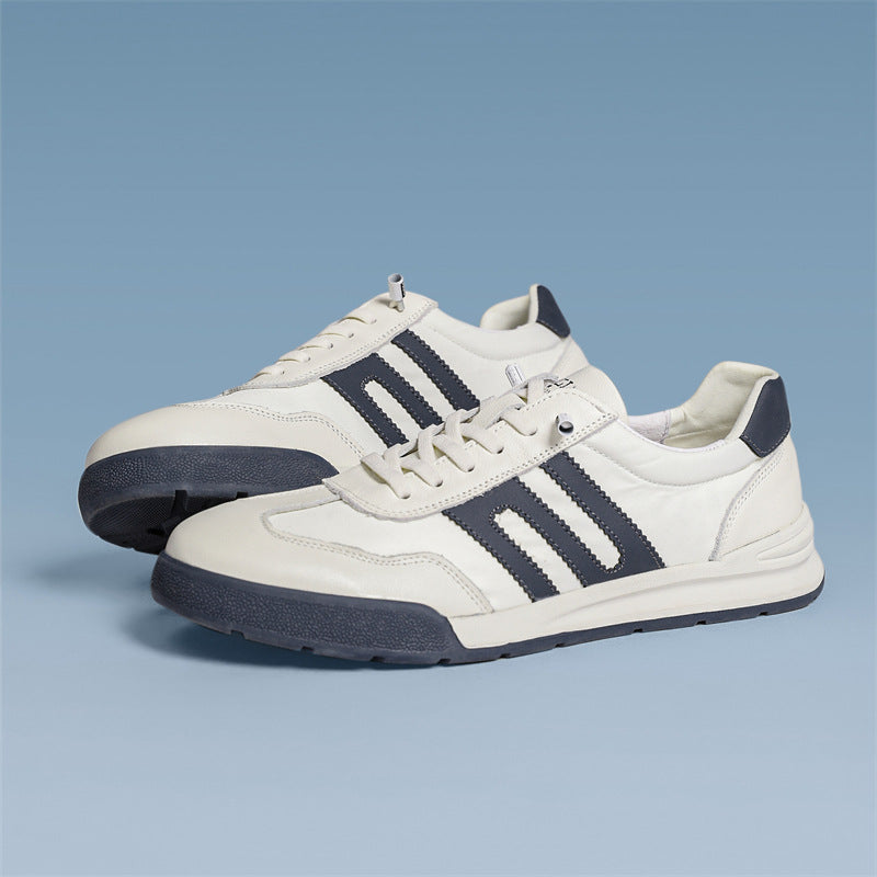 Damen Sportliche Sneakers mit atmungsaktiver Oberflächenstruktur und robustem Design EB