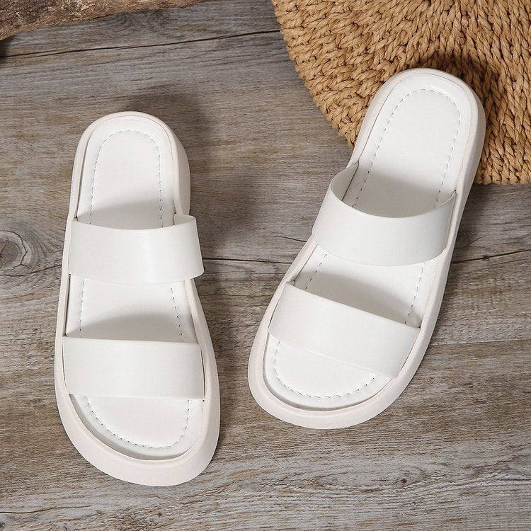 Damen Komfortable Plateausandalen EB