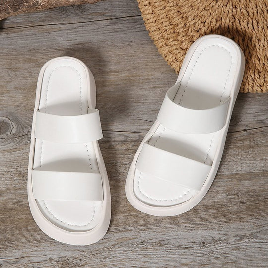 Damen Komfortable Plateausandalen EB