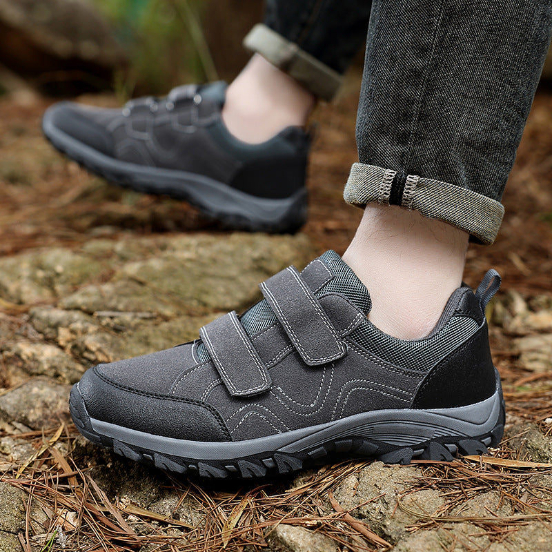 Damen Outdoor-Sneaker mit verstellbarem Klettverschluss und rutschfester Sohle EB