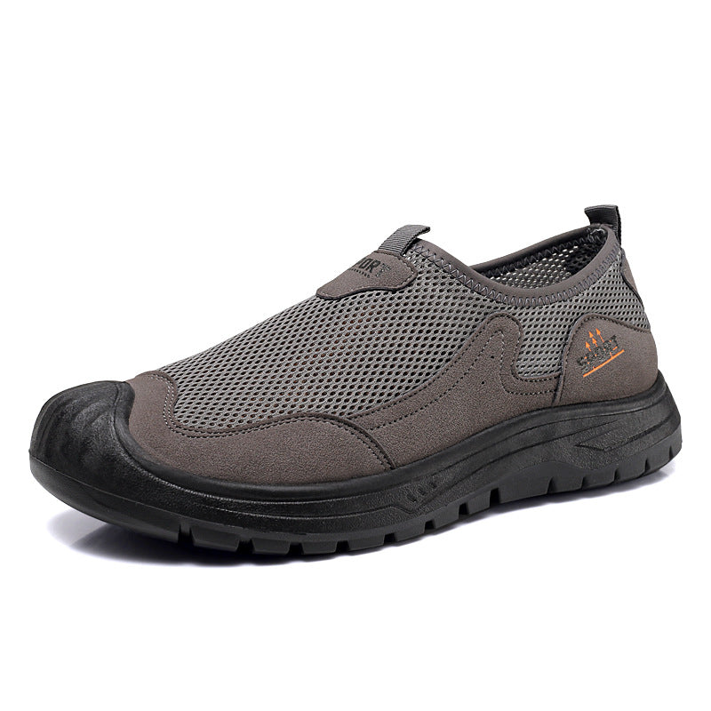 Damen Sportliche Freizeitschuhe mit atmungsaktivem Netzdesign und rutschfester Sohle EB