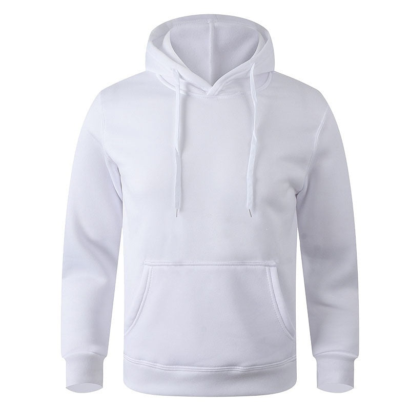 Unisex nan Heavyweight-Kapuzenpullover mit doppelt vernähter Kängurutasche, verstärkten Nähten und weichem Fleece-Innenfutter EB