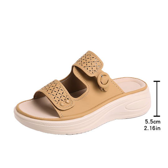 Damen Atmungsaktive Clogs mit modischem Lochdesign und komfortablem Fußbett EB