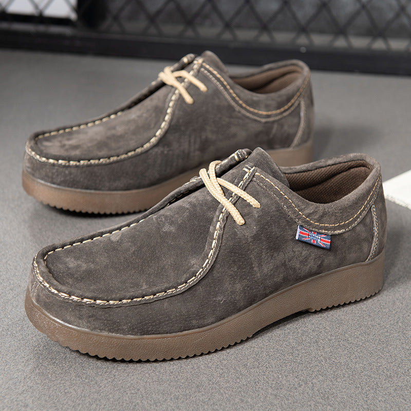 Damen elegante Mokassins aus hochwertigem Wildleder mit komfortabler Sohle EB