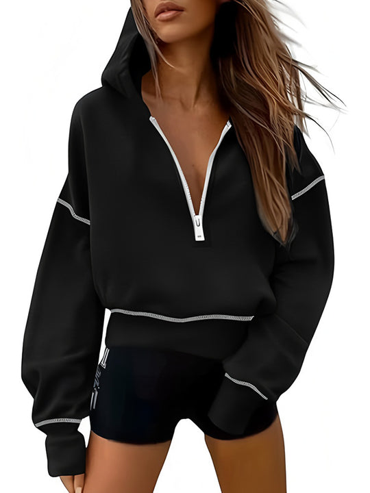 Damen Sportliche Kapuzenpullover EB
