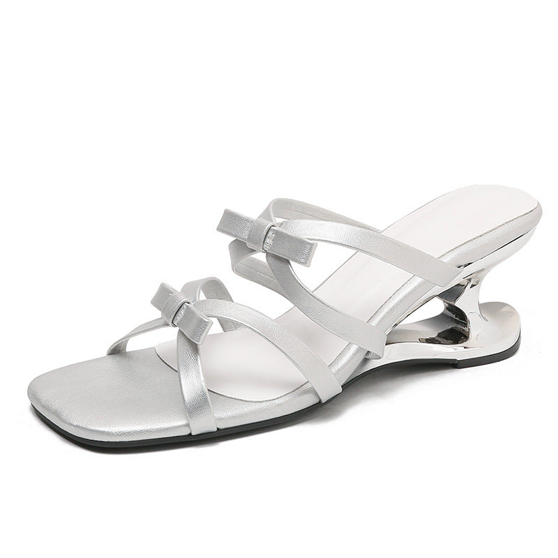 Damen Elegante und modische Slingback Sandaletten EB