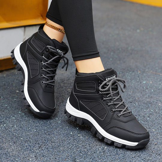 Damen wasserdichte Wanderschuhe mit rutschfester Sohle und atmungsaktivem Obermaterial EB