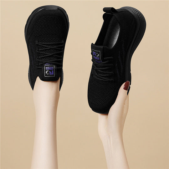 Damen Atmungsaktive Freizeitsneaker mit dämpfender Sohle EB