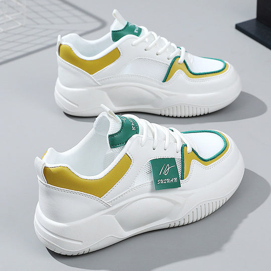 Damen Lifestyle Sneakers mit atmungsaktiver Mesh-Oberfläche und dämpfender Sohle EB