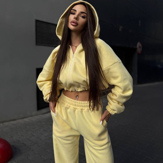 Damen Urbaner Oversized Jumpsuit mit Kapuze EB