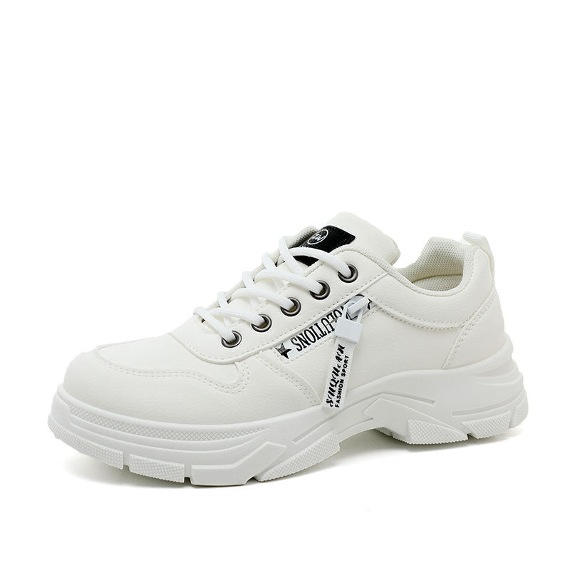 Damen Sportliche Sneakers mit dickem Sohlenprofil und atmungsaktivem Obermaterial EB